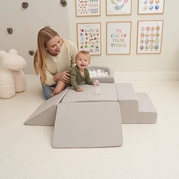 Amazon.com: ZICOTO Fun Climbing Toy Set for Toddlers Aged 1